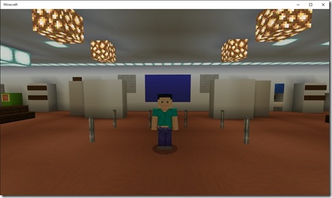 Minecraftで羽田空港第3ターミナル建設 到着階2fをざっくりと作ってみたの編 地滑小心な羽田空港ブログ