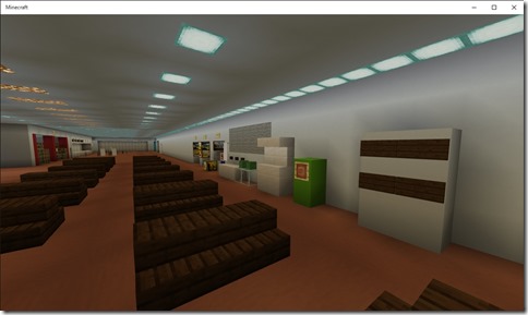 Minecraftで羽田空港第3ターミナル建設 到着階2fをざっくりと作ってみたの編 地滑小心な羽田空港ブログ