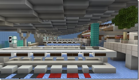 Minecraftで羽田空港第3ターミナルを建設してみて 自宅に居ながらにして空港に行った気になるの編 地滑小心な羽田空港ブログ